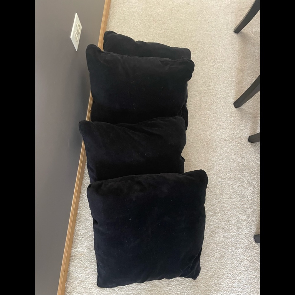 4 Throw Pillows